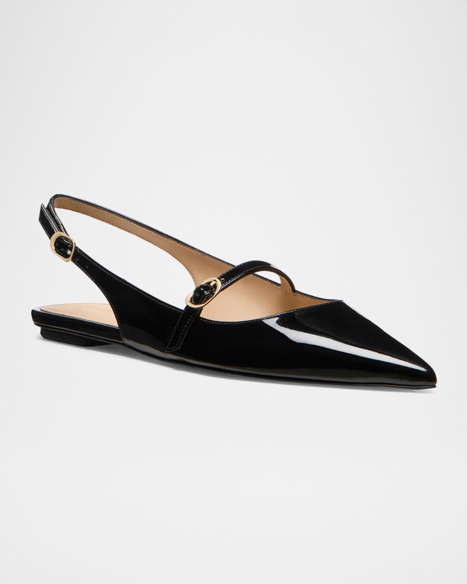 Emilia Patent Mary Jane Slingback Ballerina Flats Product Image