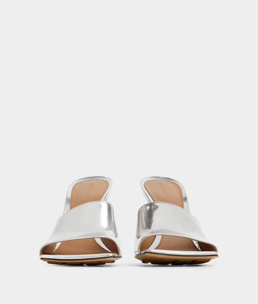 Women's Stretch Mule in Silver Product Image