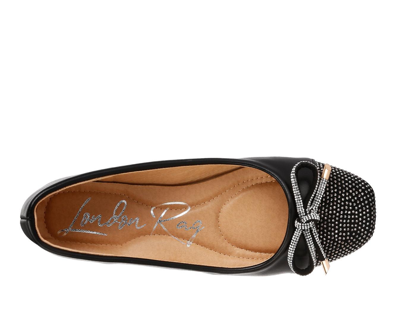 Women's London Rag Rhinestone Toe Cap Flats Product Image