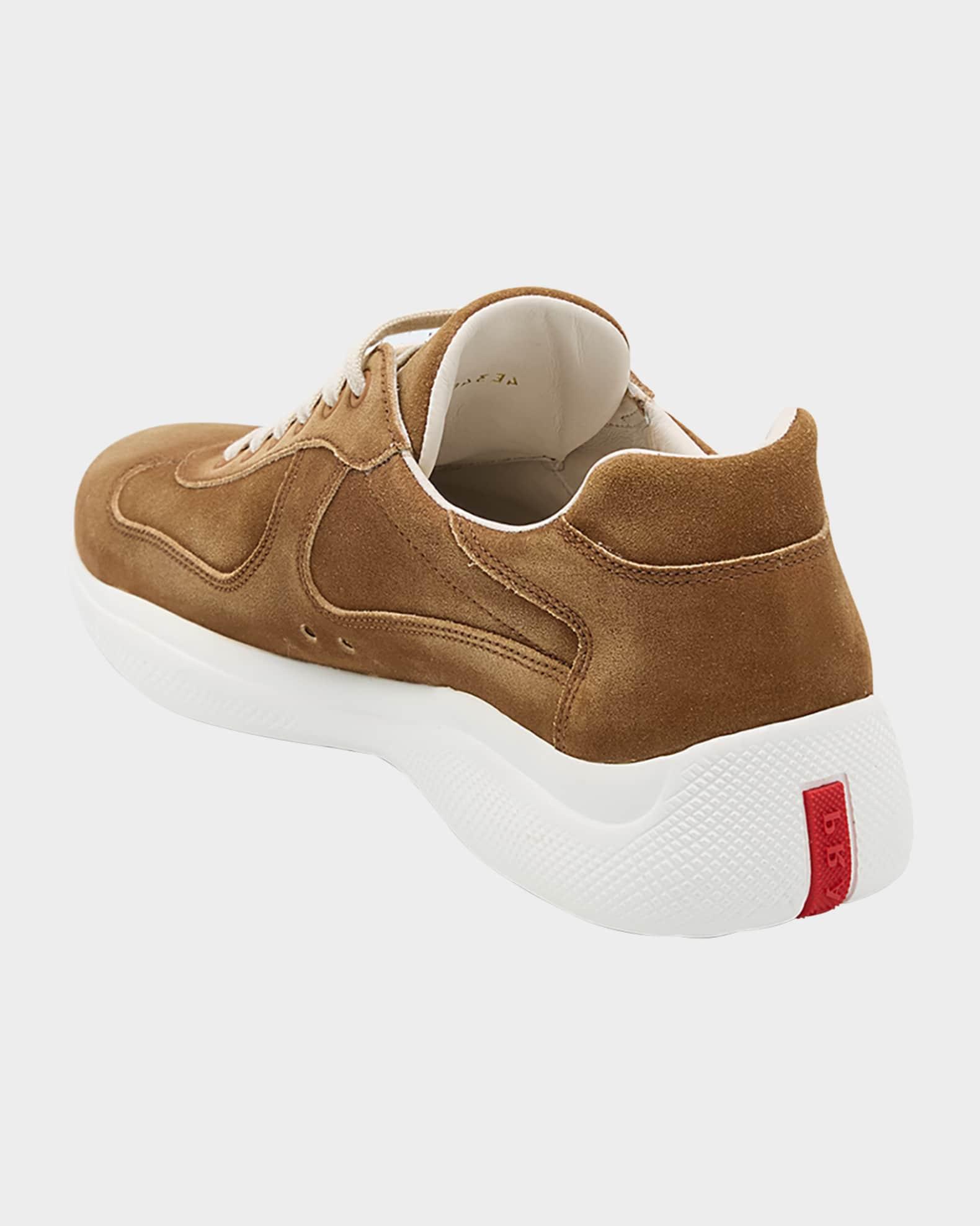 Men's Americas Cup Suede Low-Top Sneakers Product Image