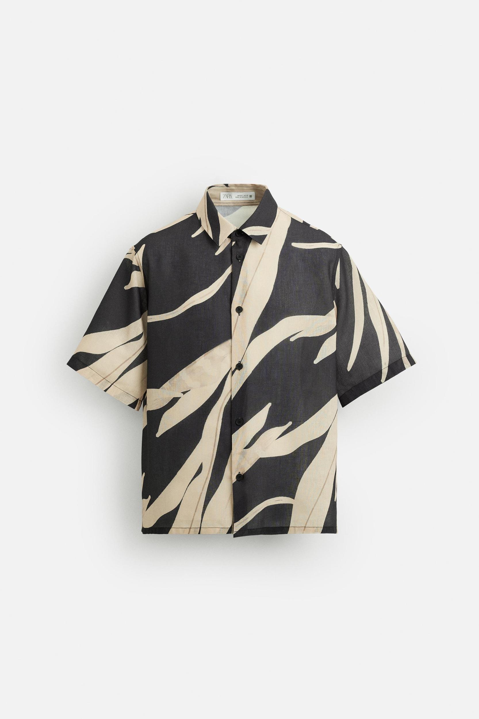 LEAF PRINT SHIRT Product Image