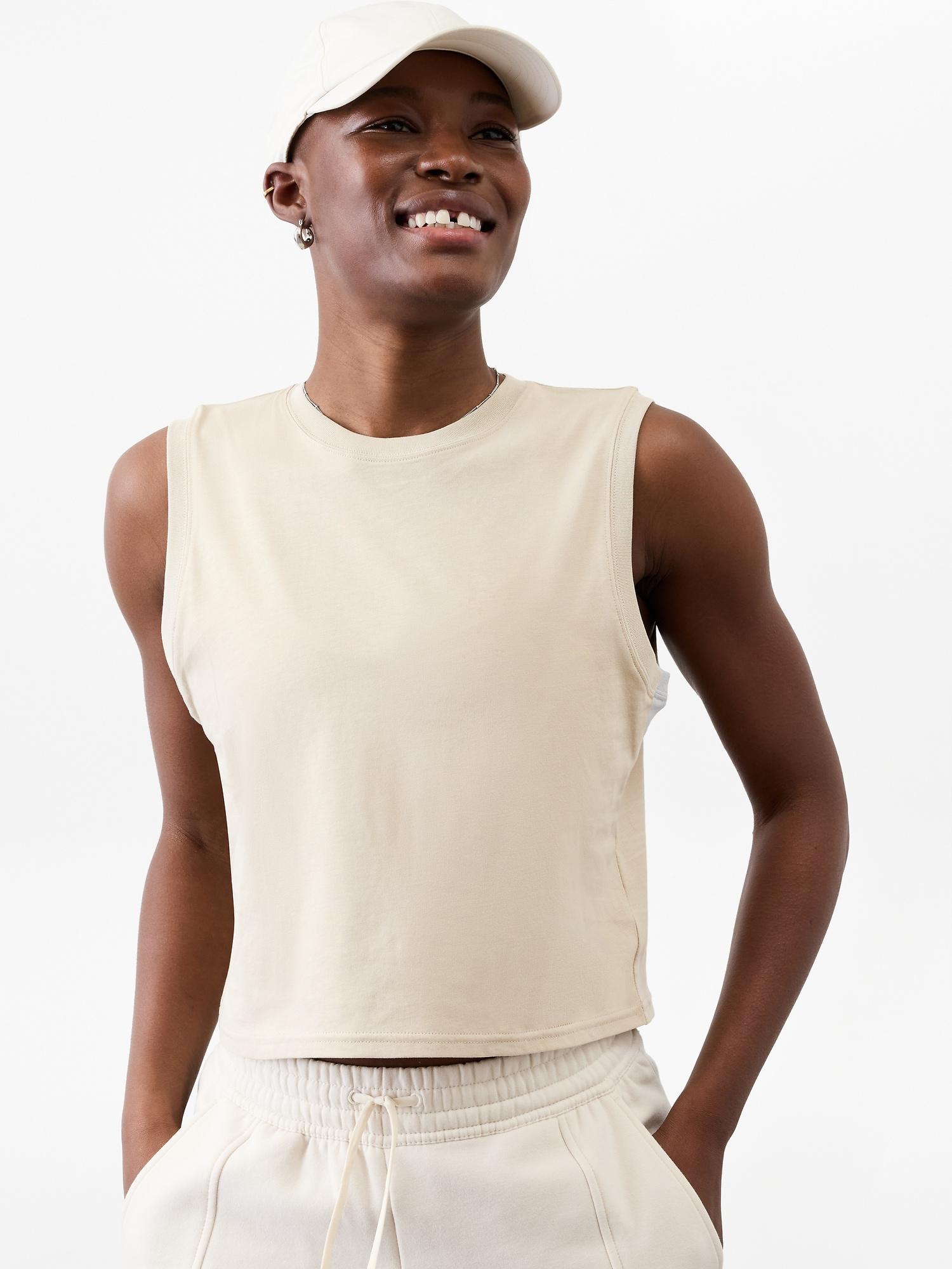 True Cotton Crop Tank Product Image