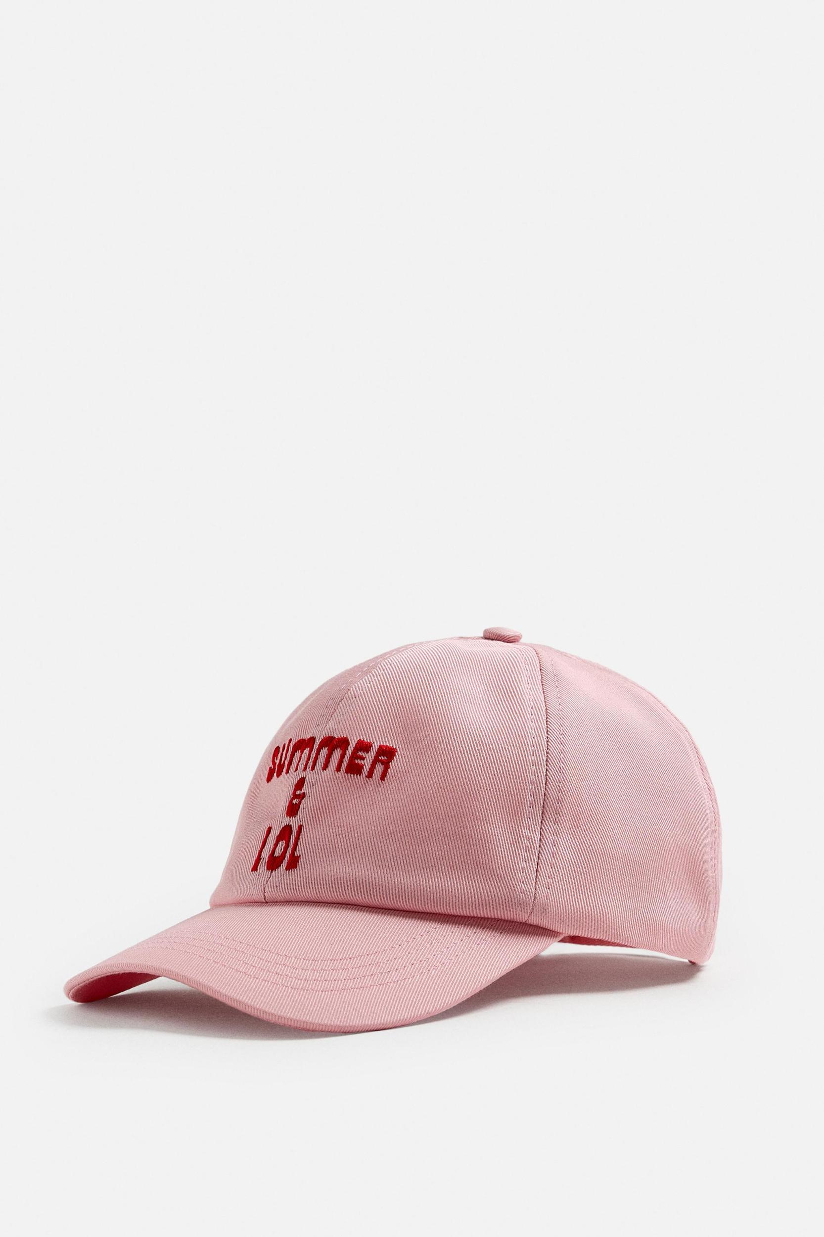 EMBROIDERED TEXT CAP Product Image