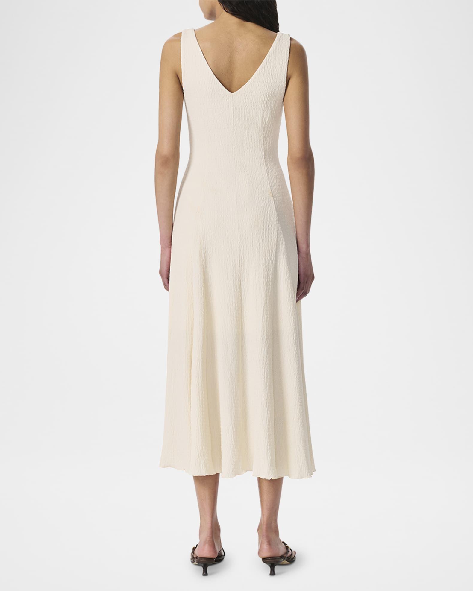 Lou V-Neck Midi Dress Product Image