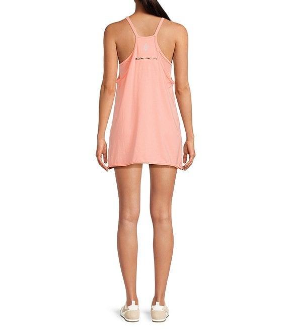 Free People FP Movement Hot Shot Scoop Neck Sleeveless Patch Pocket Mini Dress Product Image