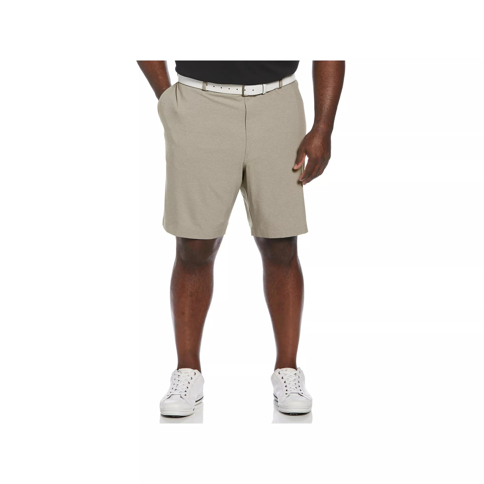 Big & Tall Grand Slam Active Golf Shorts, Men's, Size: 54, Caviar Grey Product Image