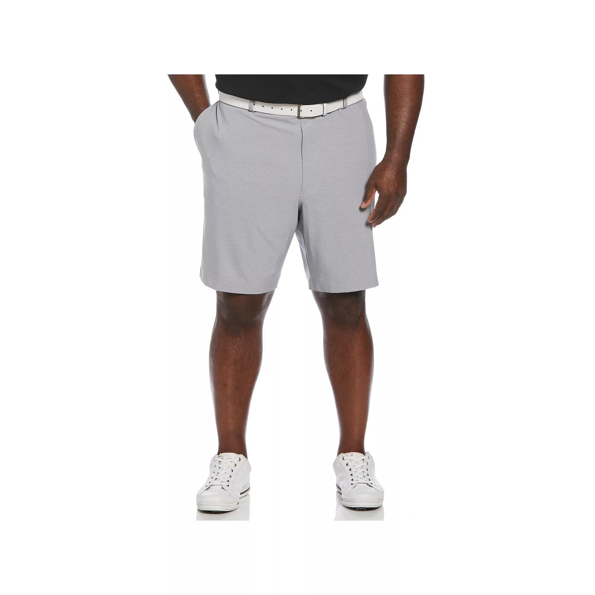 Big & Tall Grand Slam Active Golf Shorts, Men's, Size: 54, Caviar Grey Product Image