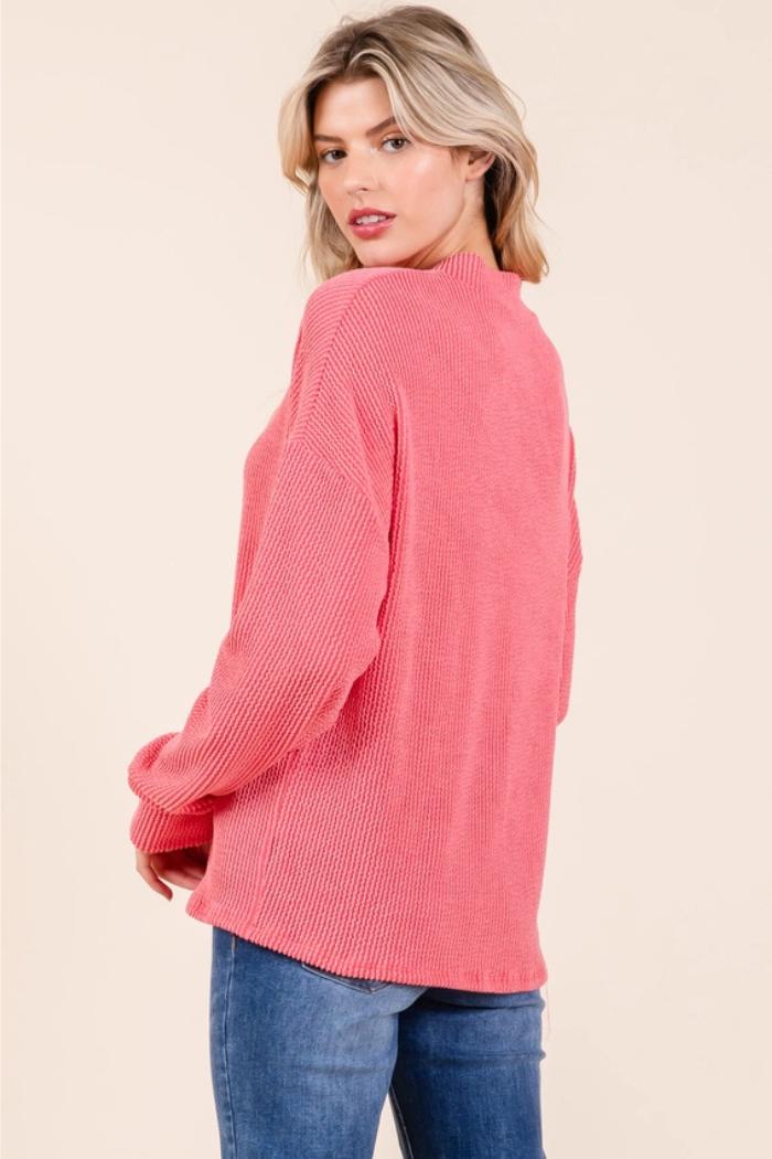 Comfy Rib Sweatshirt Product Image