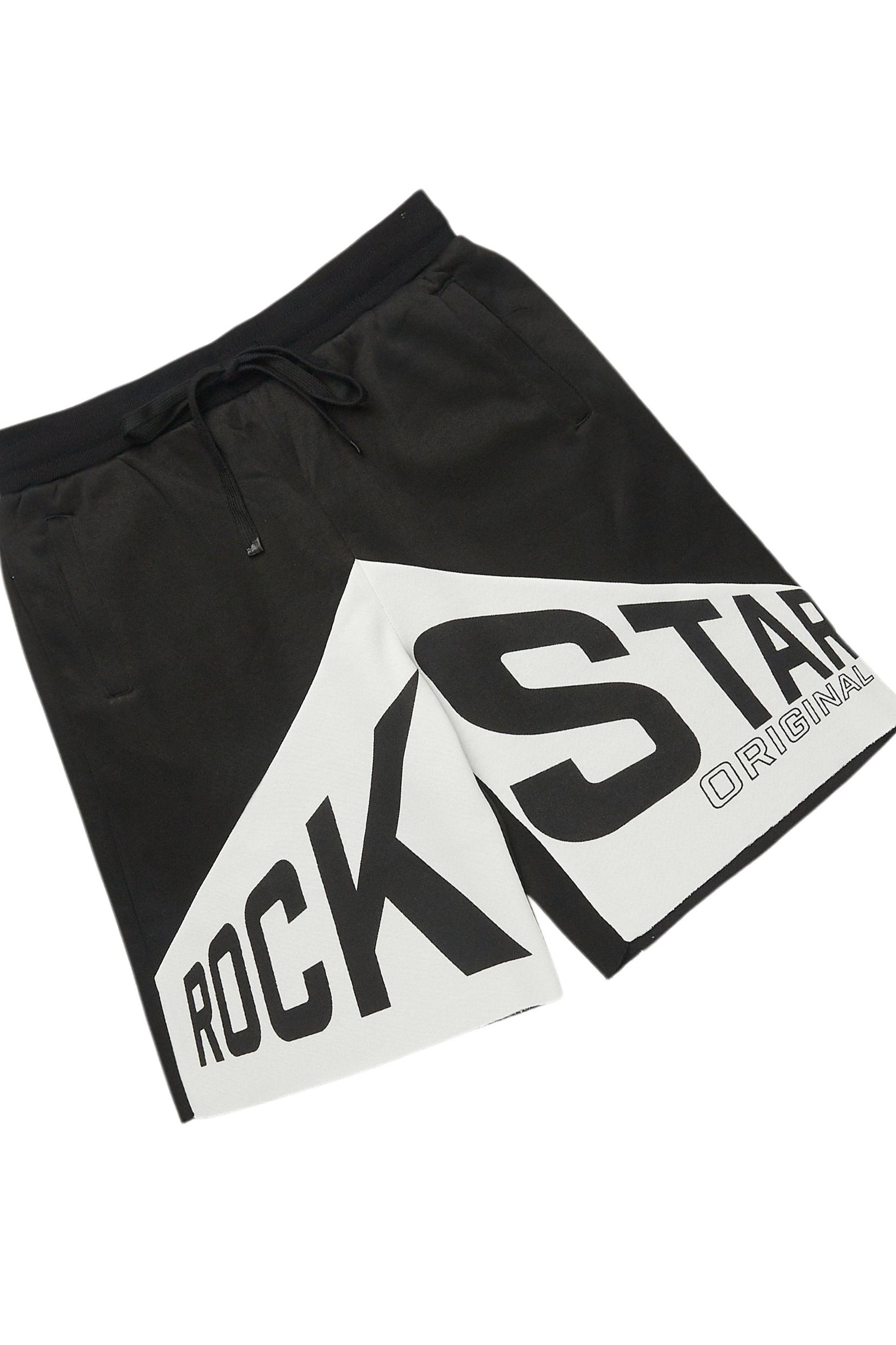 Diona Black T-Shirt Short Set Female Product Image