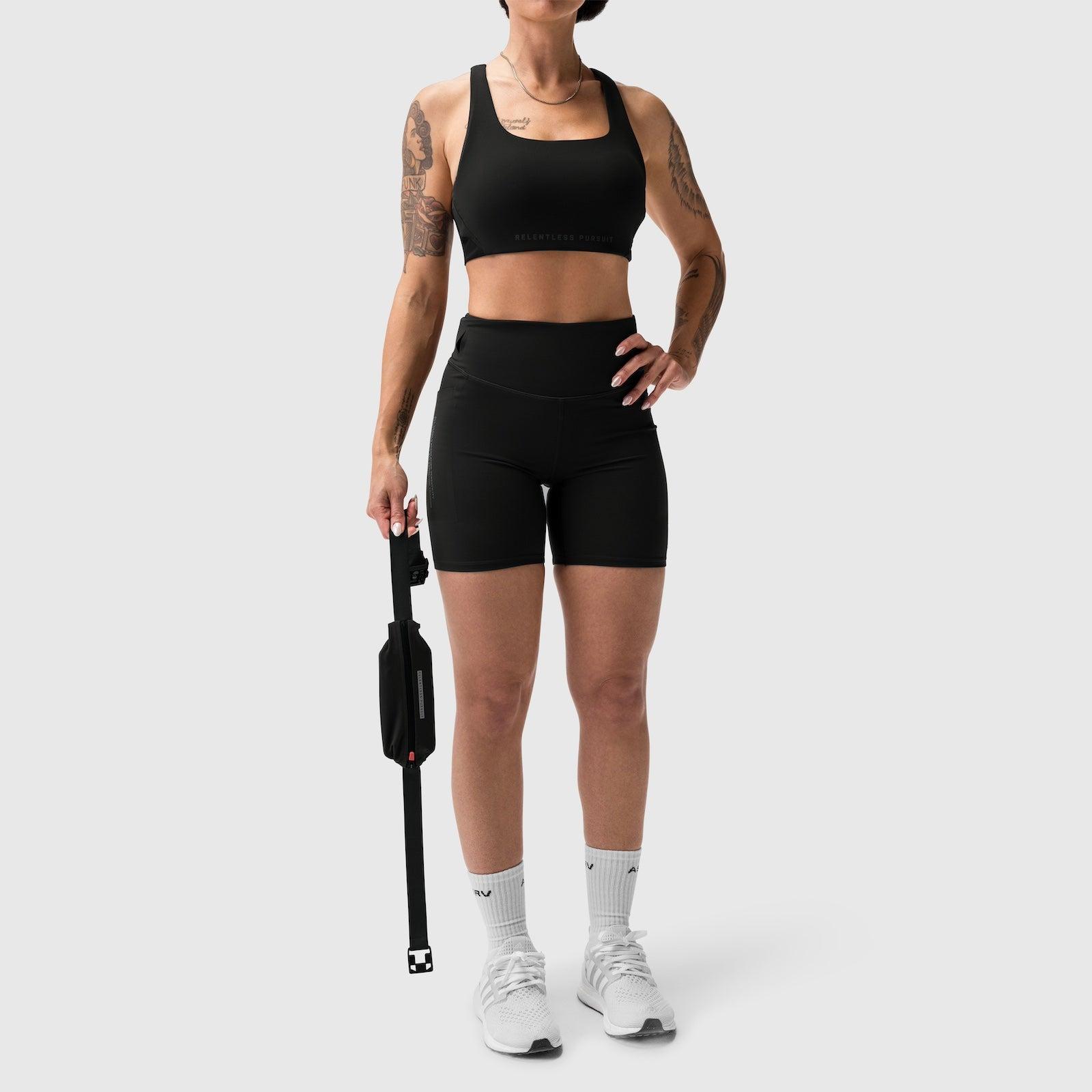 W029. Lycra® 3-in-1 Biker Short - Dark Earth Product Image