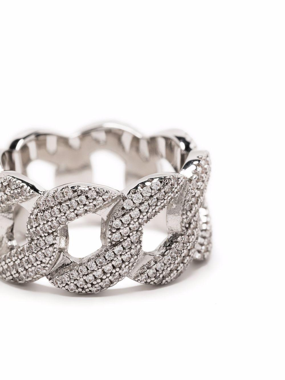 Cuban pavé ring Product Image