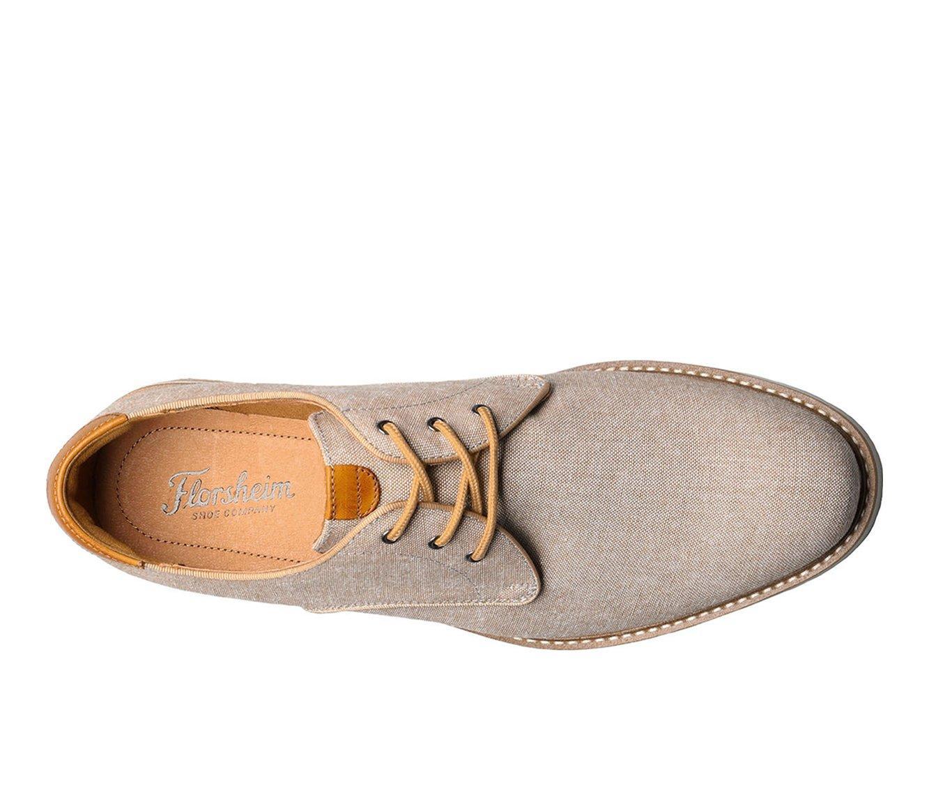 Men's Florsheim Highland Canvas Plain Toe Oxfords Product Image