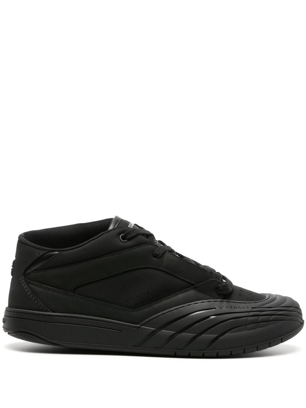 Black Skate Nubuck Sneakers Product Image