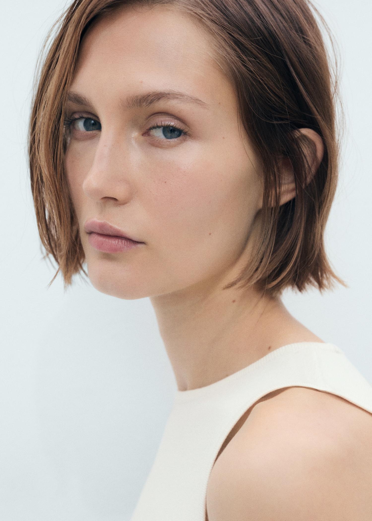 Fine-knit top - Women | MANGO USA Product Image