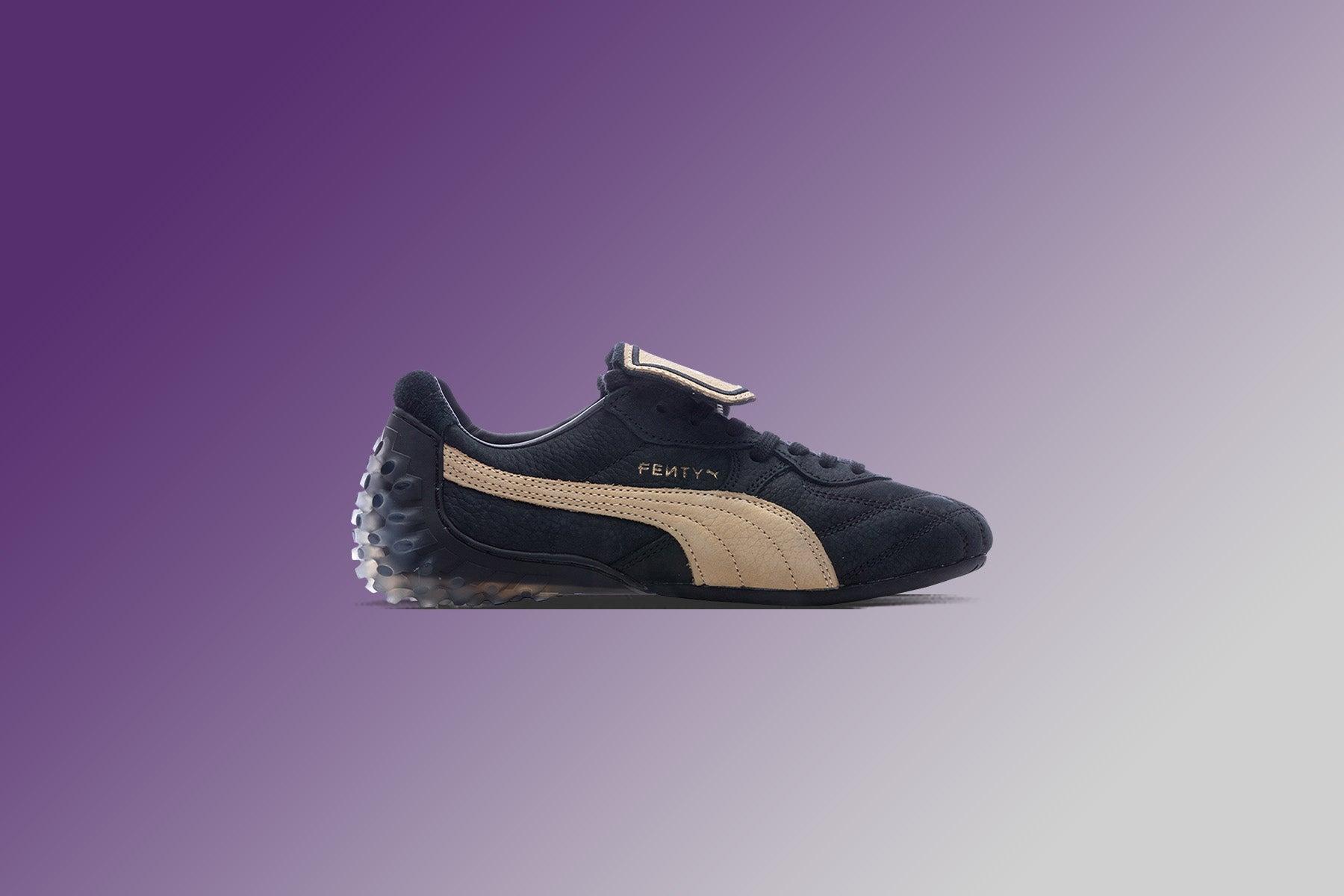 Puma x Fenty Women's Avanti LS BTS - Black/Prairie Tan Female Product Image