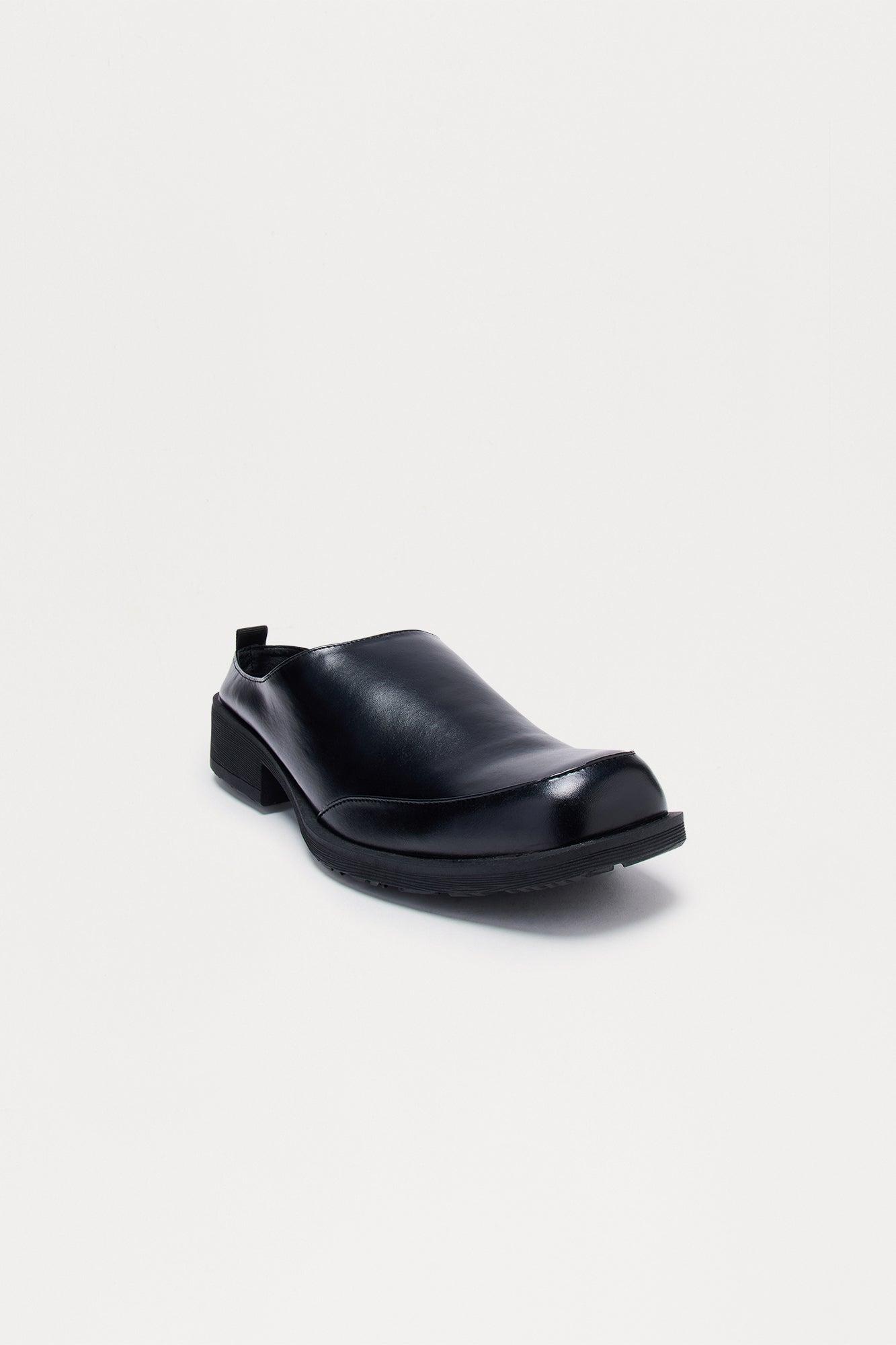 Casual Slip On Mule - Black Male Product Image