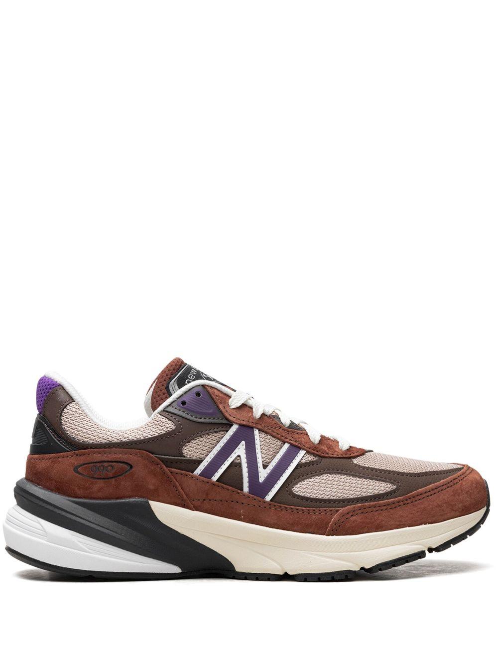 990v6 "Made in USA - Rich Oak/Cosmic Grape" sneakers Product Image
