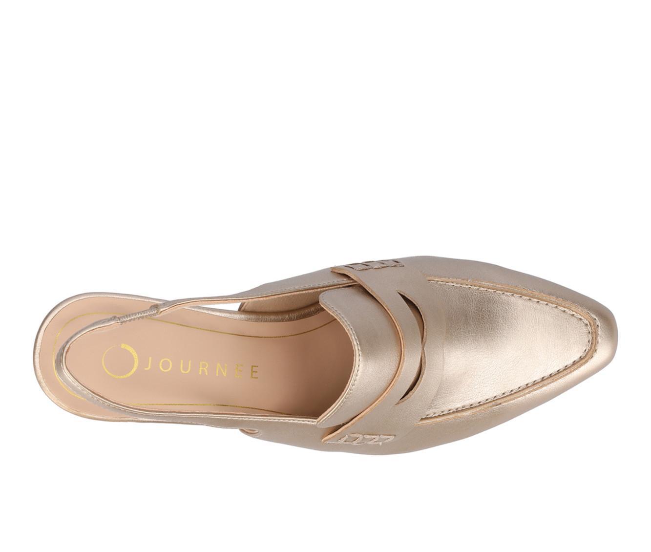 Women's Journee Collection Amory Slingback Loafer Pumps Product Image
