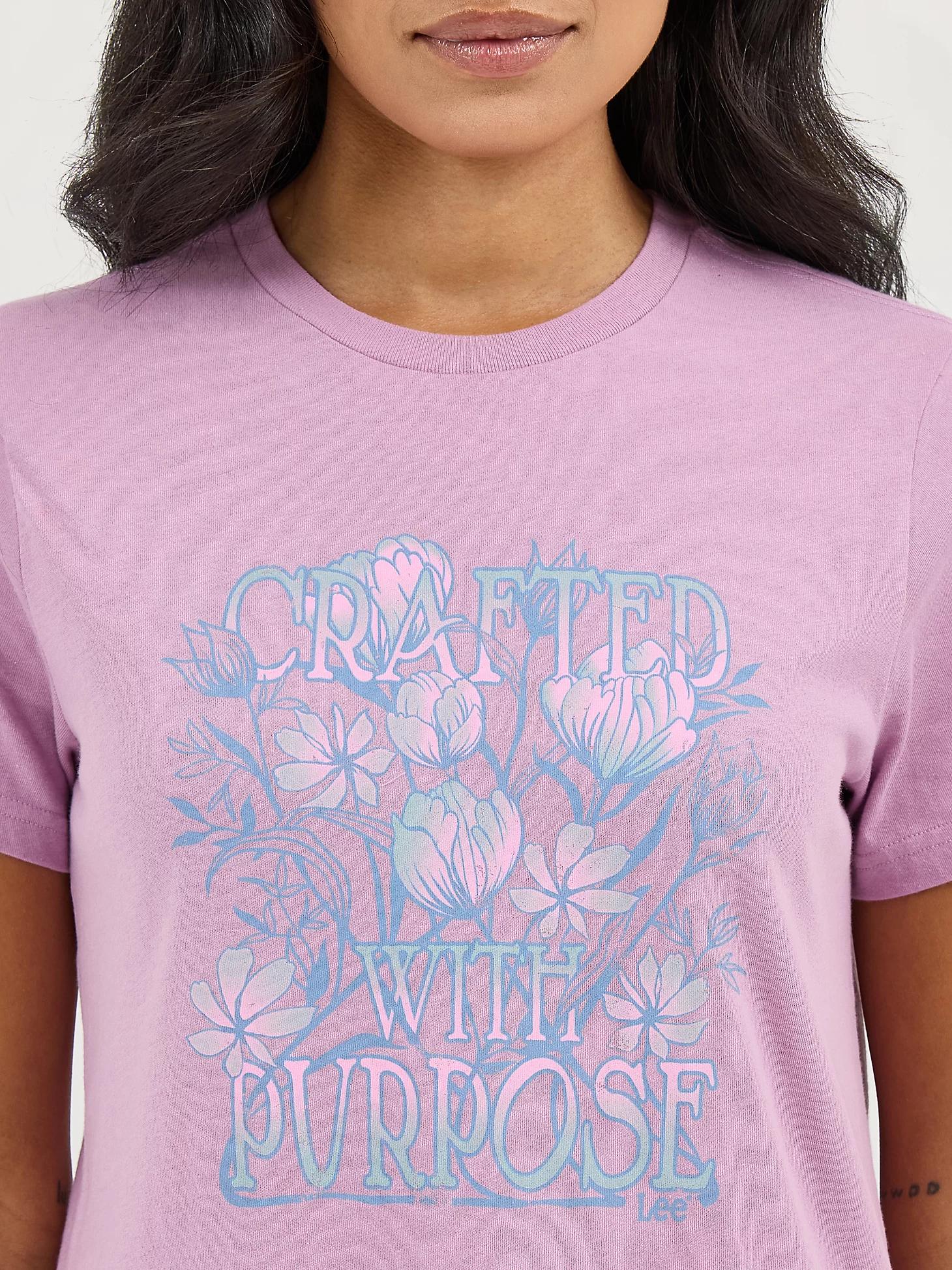 Women's Sketched Flower Graphic Tee | Women's Tops & Tees | Lee® Product Image