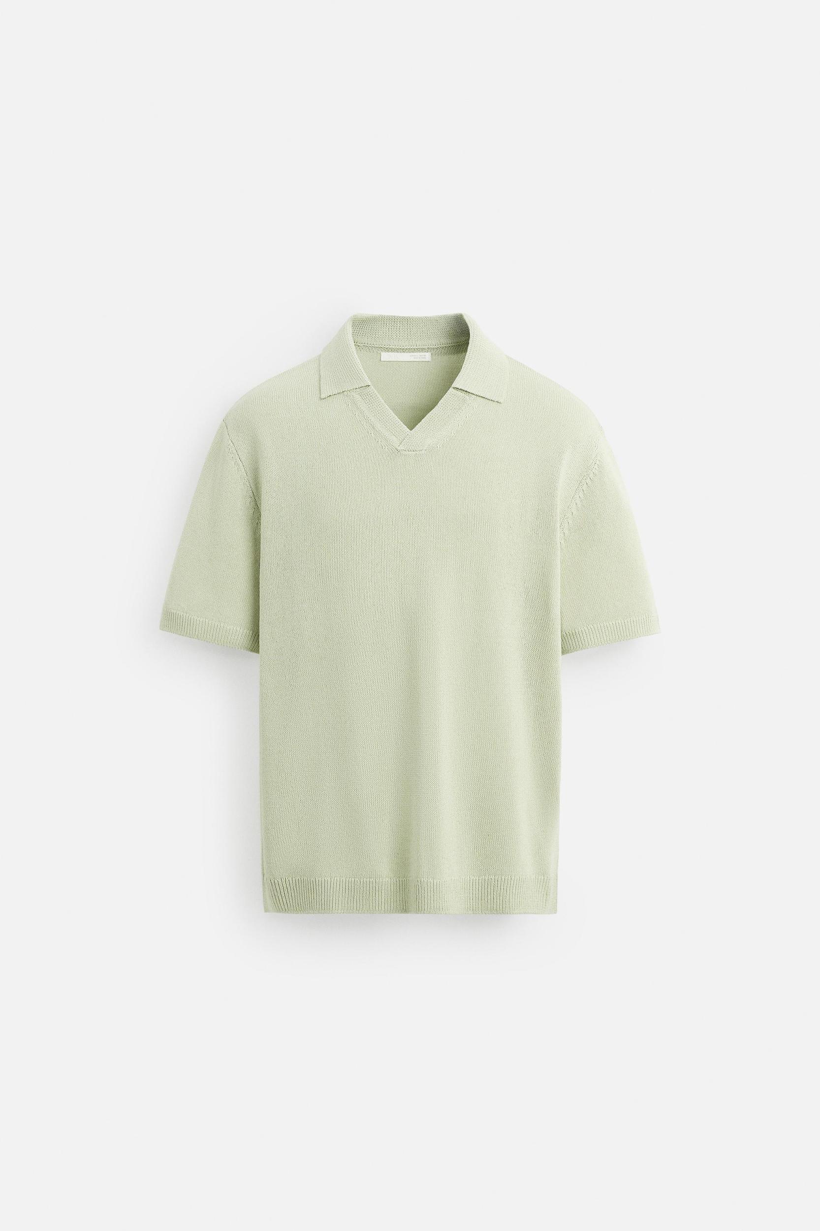 TEXTURED KNIT POLO Product Image