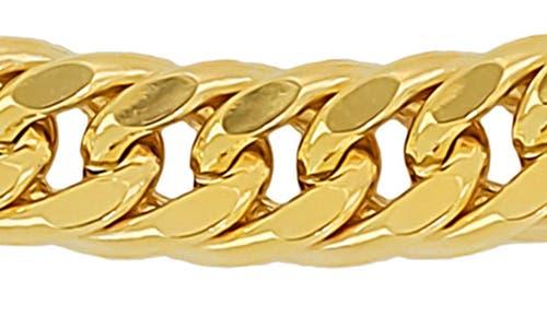 Bony Levy Men's Cuban Chain Bracelet in 14K Yellow Gold at Nordstrom, Size 8 Product Image