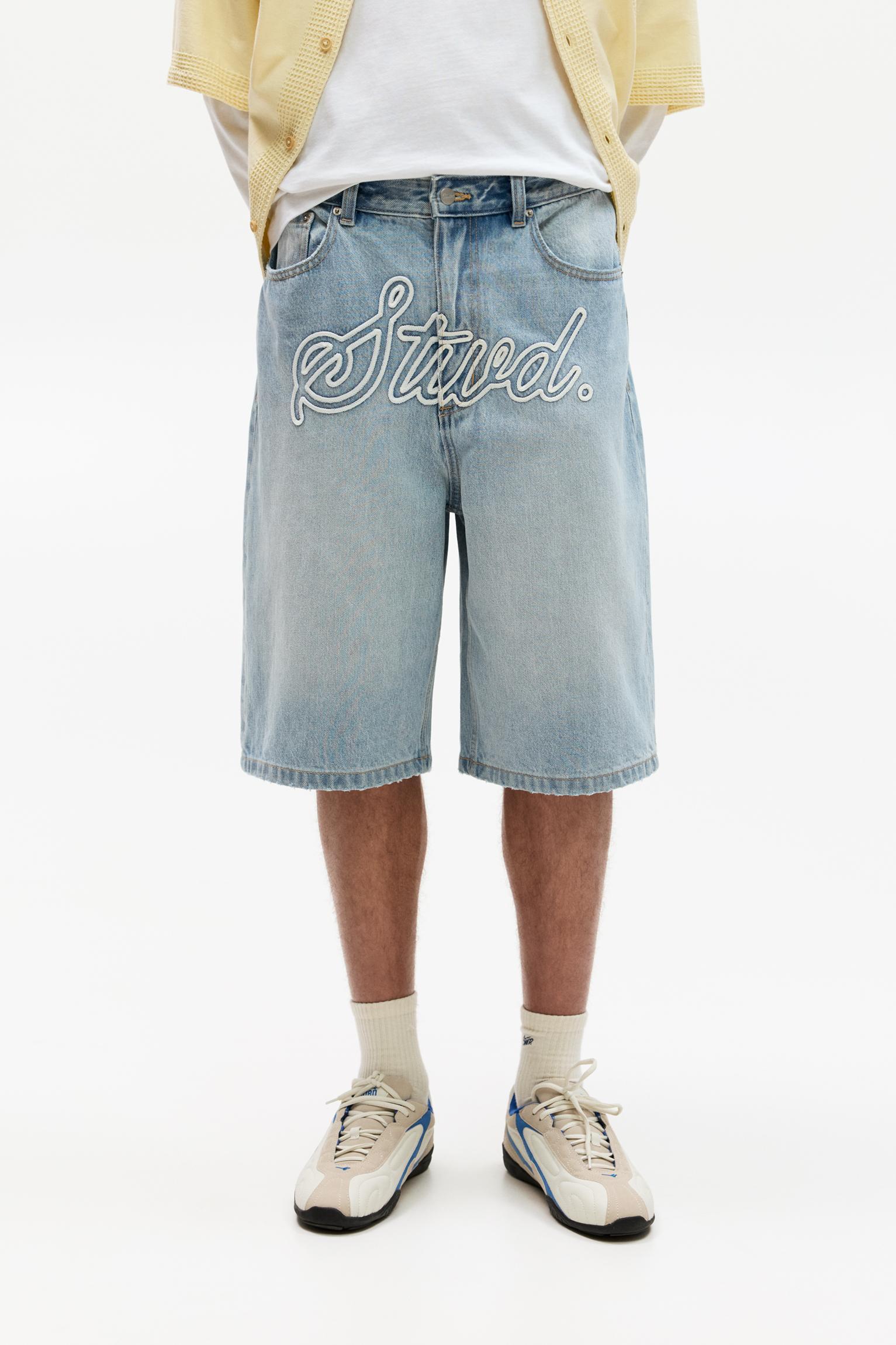 STWD embroidered jorts Product Image