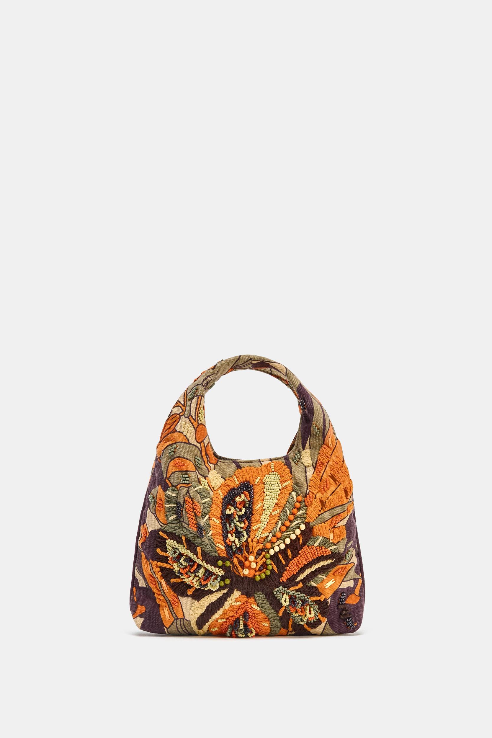 MULTICOLOR BEADED BAG Product Image
