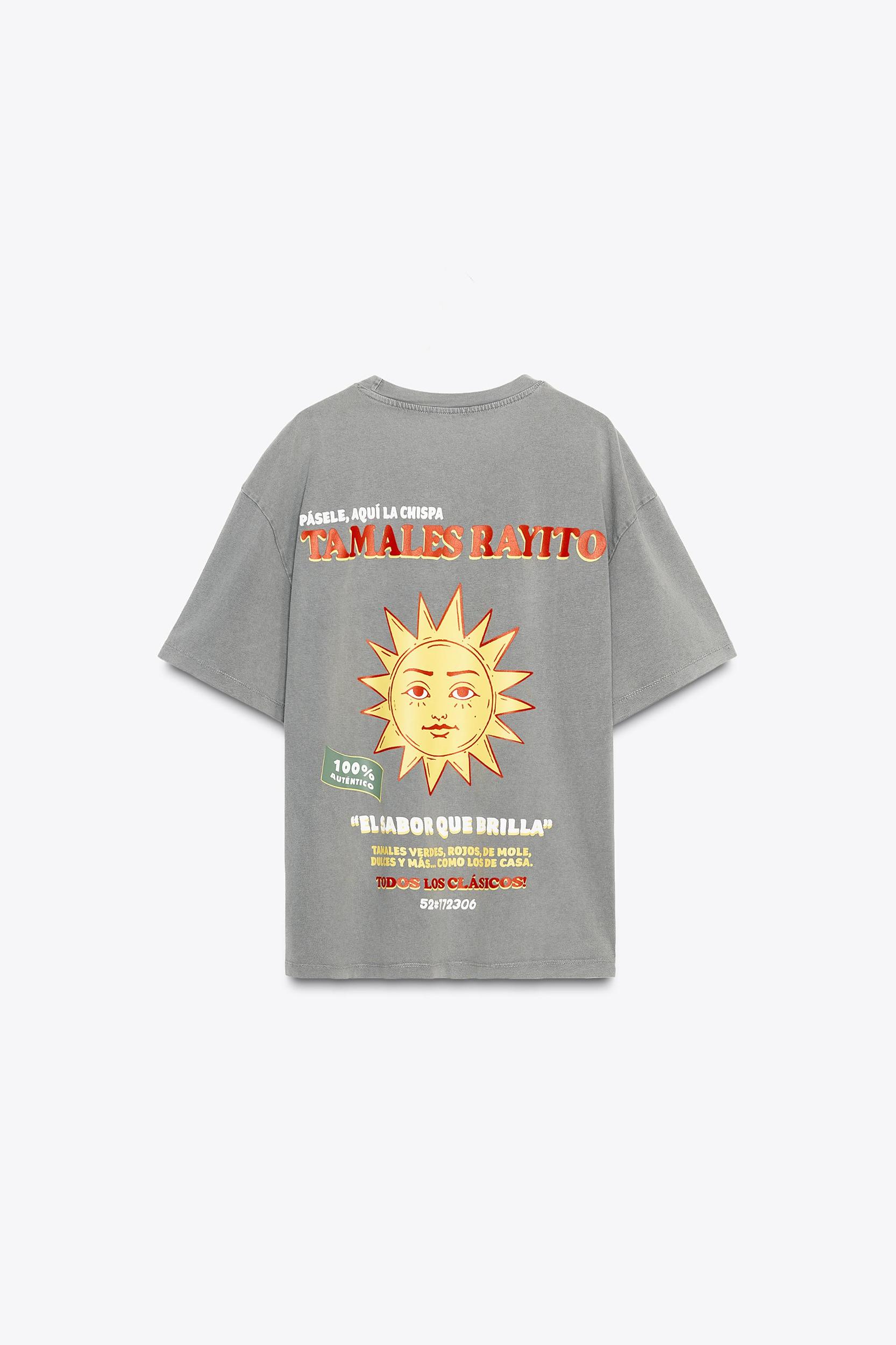 TEXT PRINT T-SHIRT Product Image