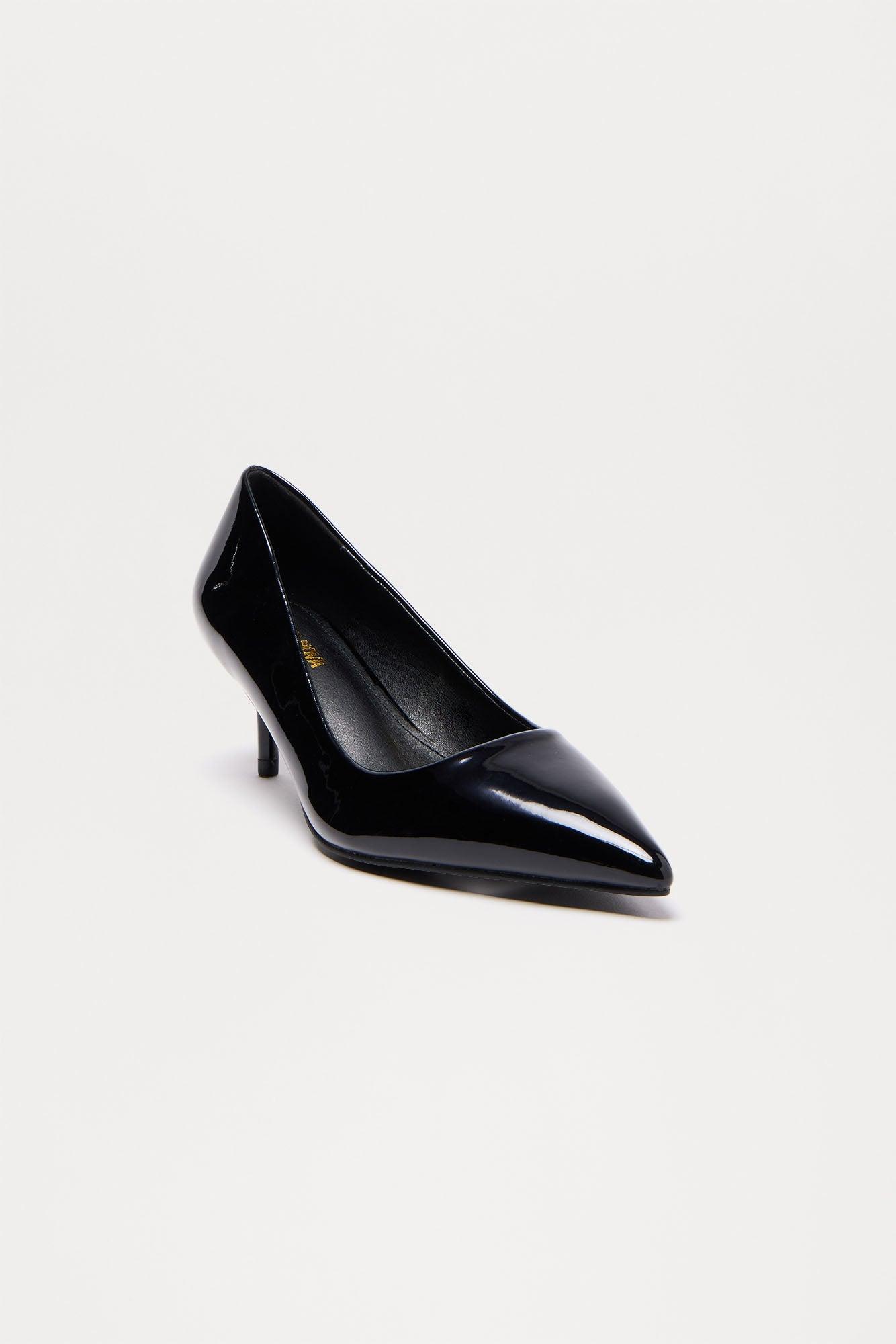 Ekaterina Mid Heel Pumps - Black Female Product Image