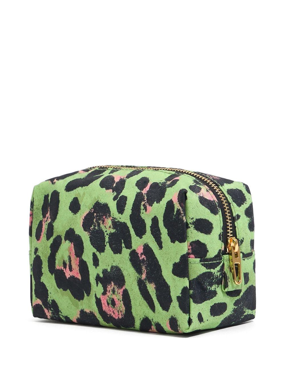 leopard-print cosmetic pouch Product Image
