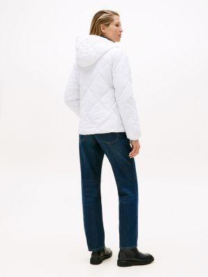Lightweight Hooded Padded Quilted Jacket Product Image