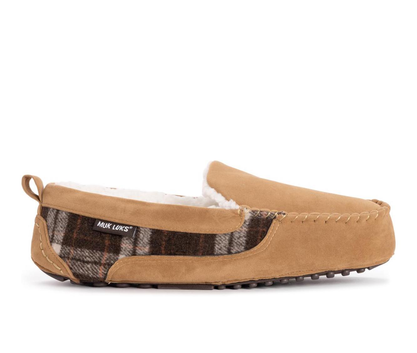 MUK LUKS Men's Emmett Moccasin Slippers Product Image