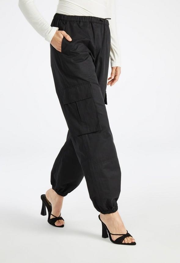 JustFab Margaux Platform Loafer Pump Womens Black/ White Size 8.5 Product Image