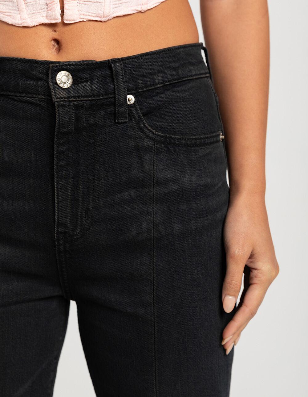 DAZE Straight Up Womens Jeans - BLACK Product Image