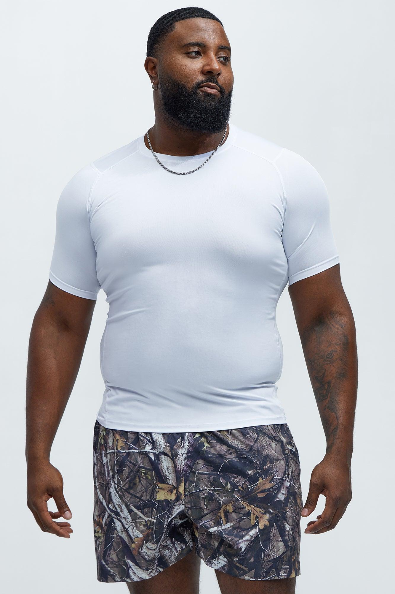 Vital Compression Tee - White Product Image