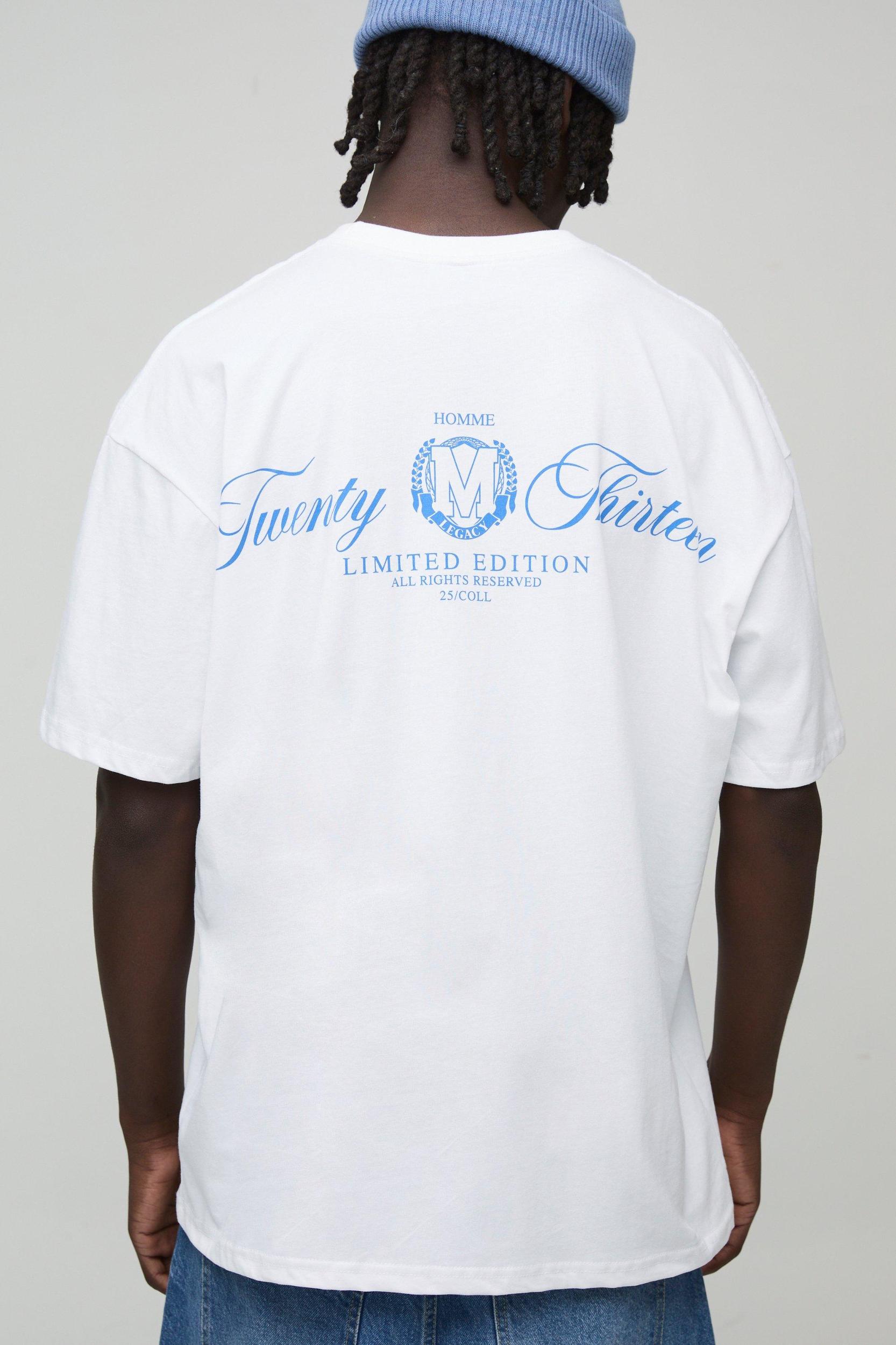 Oversized Limited Edition Graphic T Shirt | boohooMAN USA Product Image