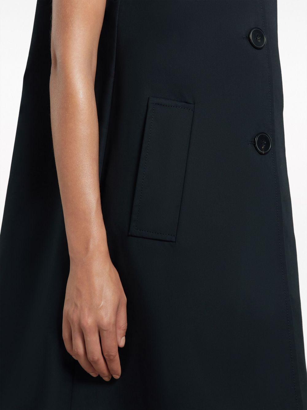 double-breasted cotton waistcoat Product Image