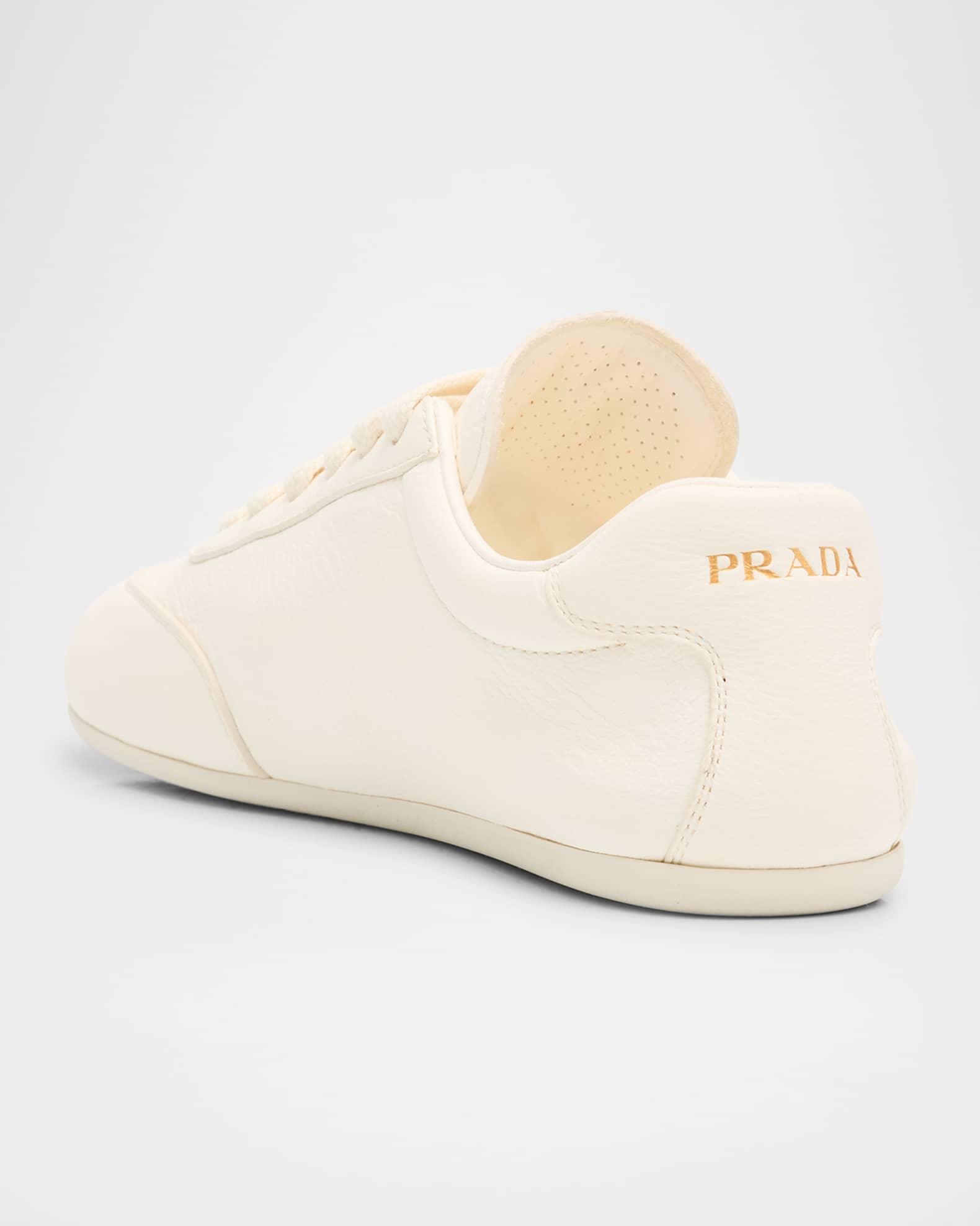 Thin Leather Low-Top Sneakers Product Image