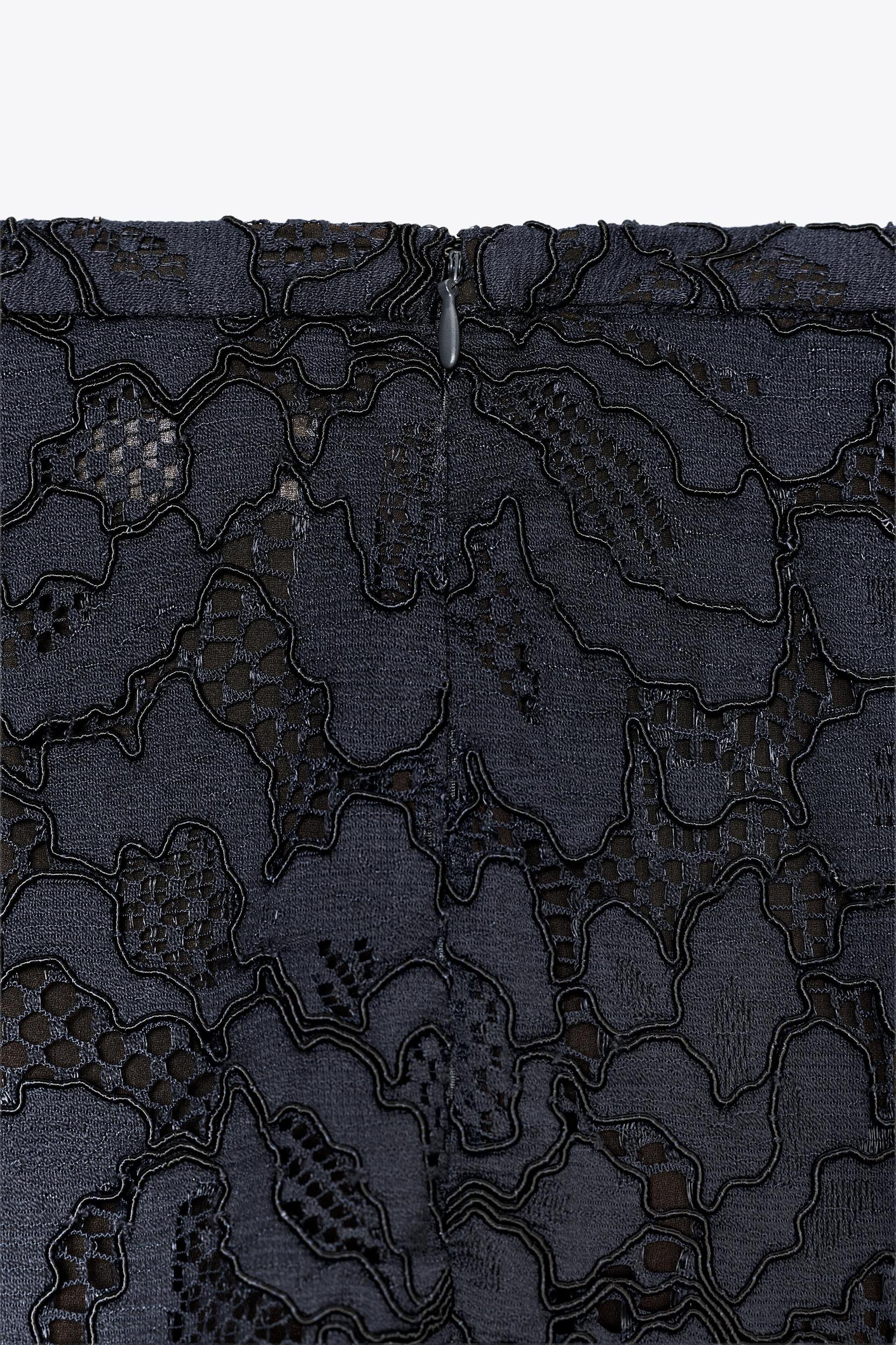 ZW COLLECTION LACE MIDI SKIRT Product Image