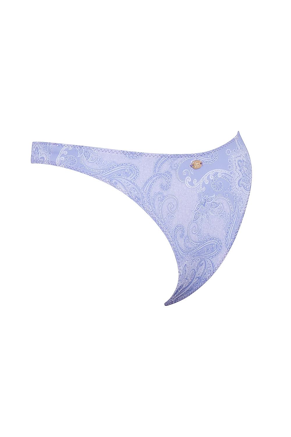 Capri  lavender paisley high leg bikini bottom Product Image