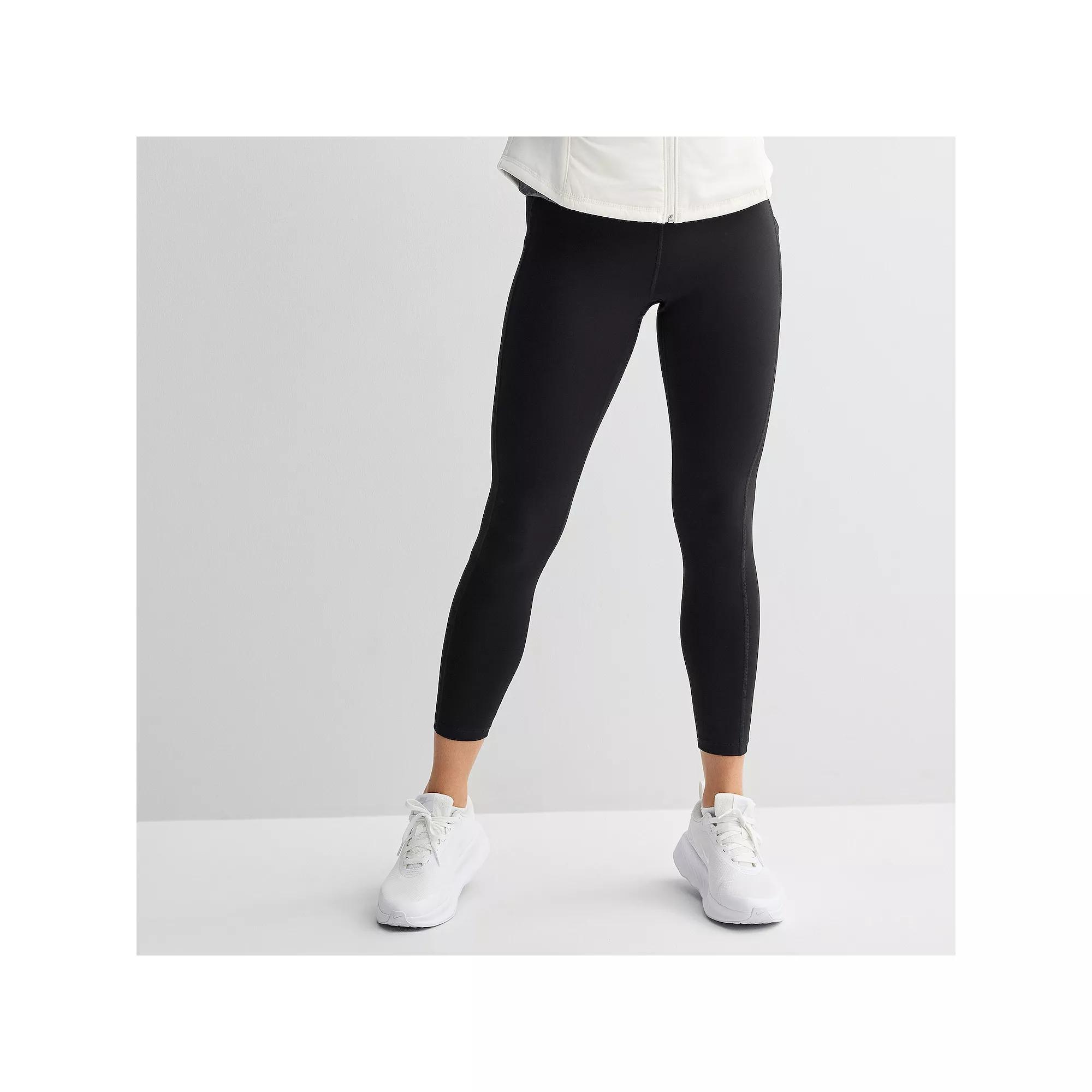 Women's Tek Gear® Ultrastretch High-Waisted Side Pocket 7/8 Leggings,  Product Image