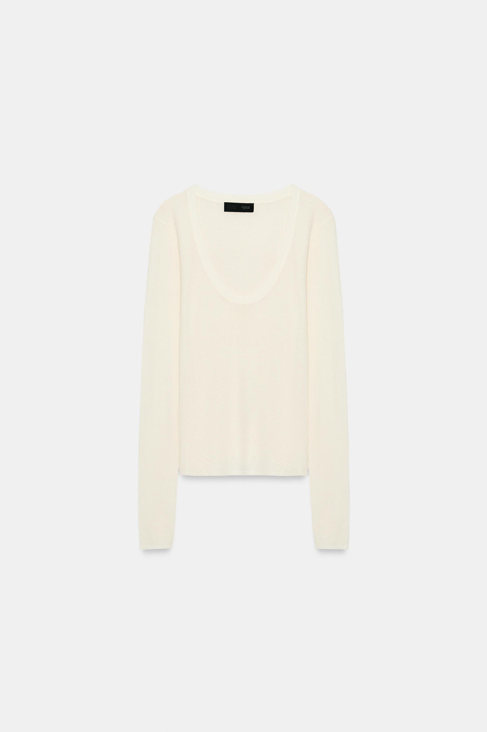 EXTRA-FINE KNIT TOP Product Image