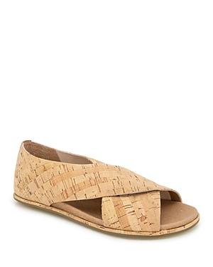 Gentle Souls by Kenneth Cole Womens Laniey Slip On Crisscross Sandals Product Image