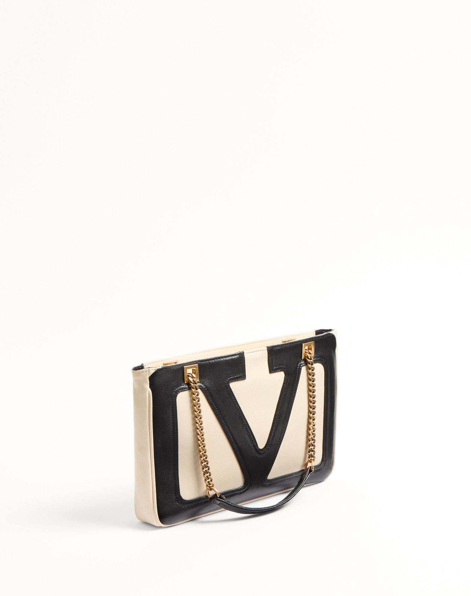 Valentino Garavani Viva Superstar Small Nappa Leather Shopping Bag Product Image