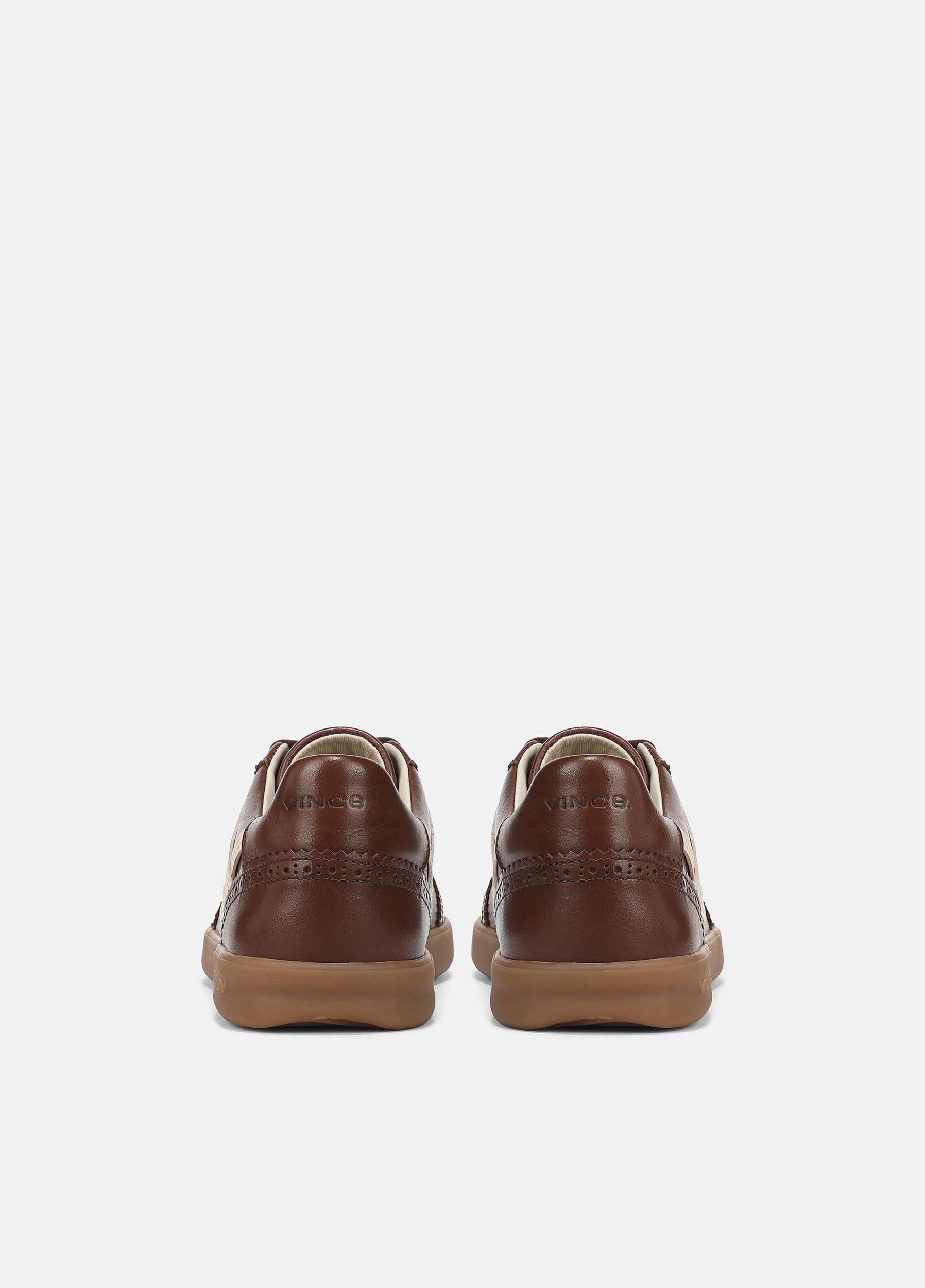 Oasis Brogue Leather Sneaker Product Image