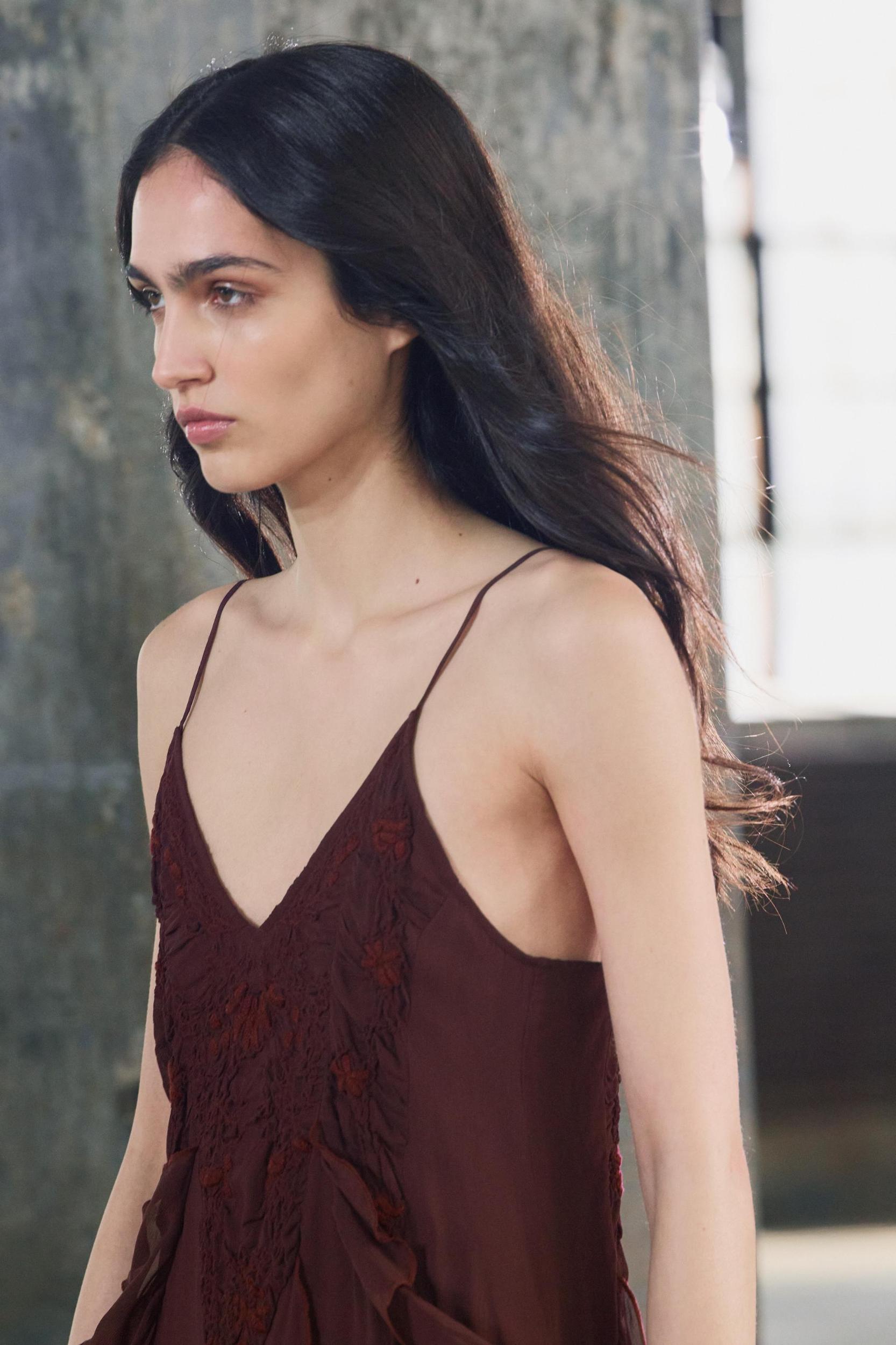 ZW COLLECTION EMBROIDERED ASYMMETRIC DRESS Product Image