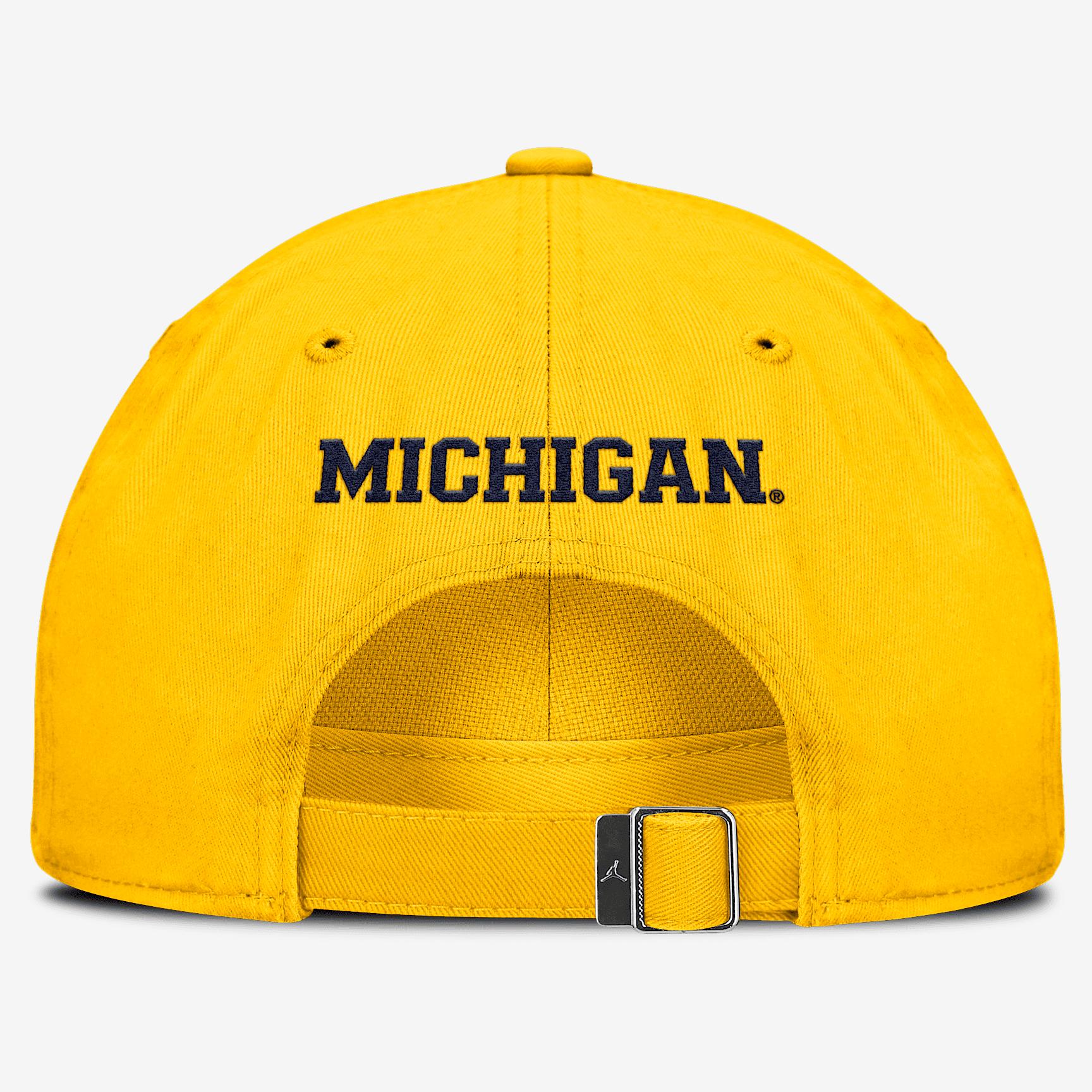 Mens Michigan Wolverines Primetime Club Jordan Brand College Adjustable Hat | JC0178HMWN-PS0 Product Image