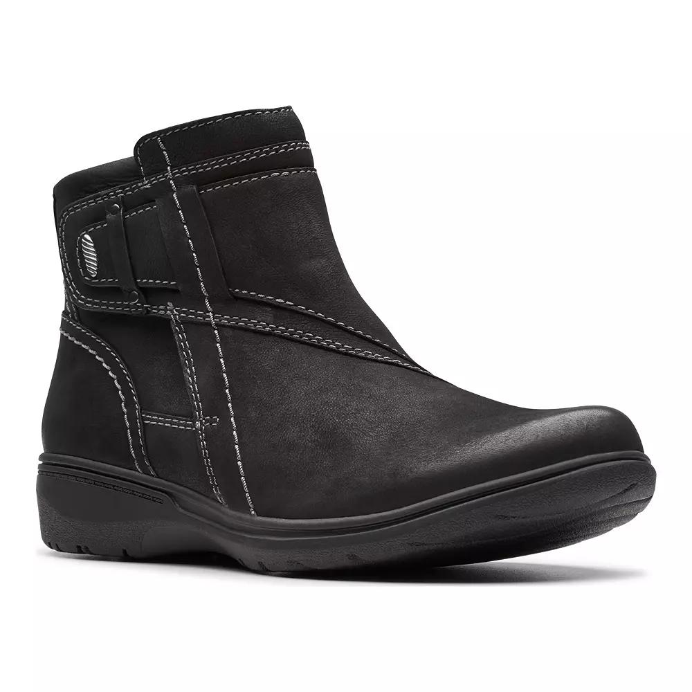 Clarks® Carleigh Women's Leather Ankle Boots,  Product Image