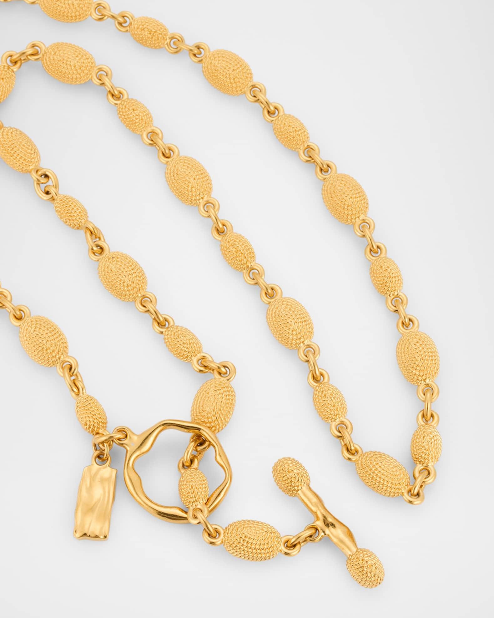 Brass Lariat Necklace Product Image