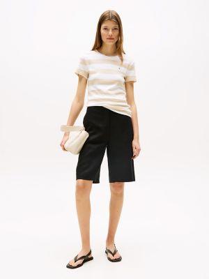 Rugby Stripe Crewneck T-Shirt Product Image